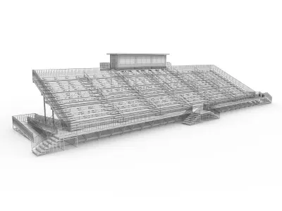 Bleachers 49 3D model