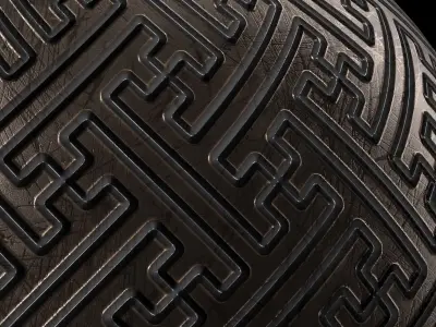Metal Materials 56- Metal panels By Painting - Pbr 4k Seamless Texture