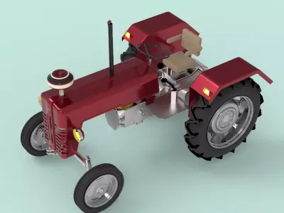 tractor 3D print model
