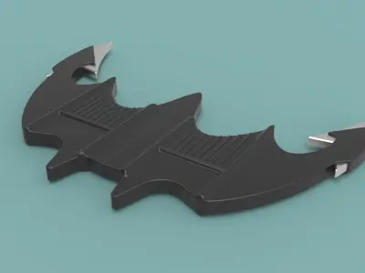 Batarang 1989 3D model