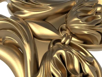  decorative pattern ready for 3D printing 3D model 14