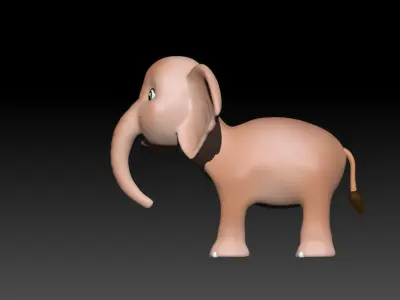 Elephant  3D model purchase