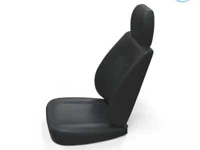 Car seat 3D print model