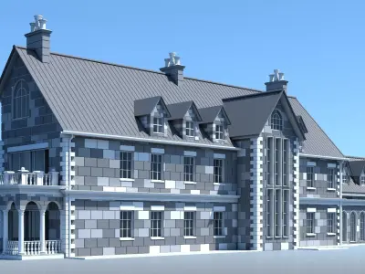 Mansion 02 3D model