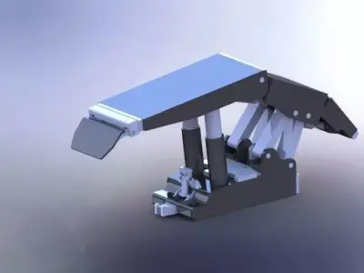 LTCC Longwall Top Coal Caving Machine Model 3D print model