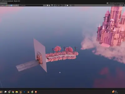 Fantasy land Disney land 3D model