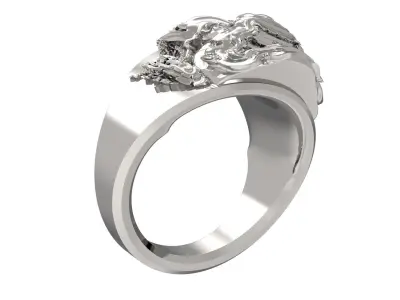 Ring of Hanuman This s Thai Pattern to 3D Print 3D print model