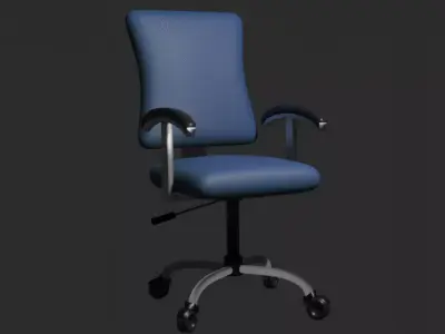 Office Chair Free low-poly 3D model