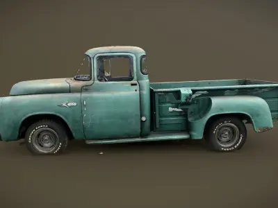 1957 Dodge Truck Raw Scan 3D model
