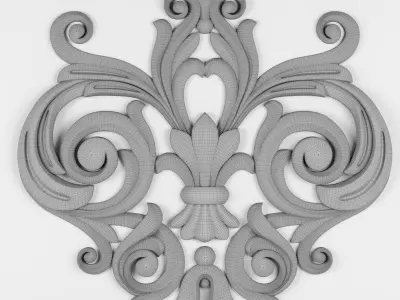 Trim ornament 01 3D model