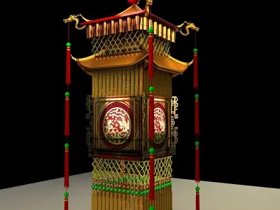 Chinese Royal Palace Lantern 3D model