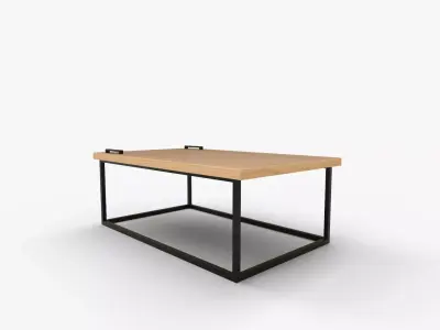 Prague Coffe Table Latitude Run 3D model