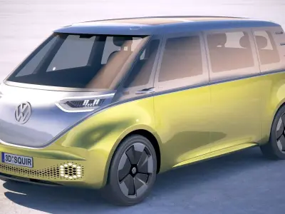 Volkswagen ID Buzz 2020 3D model