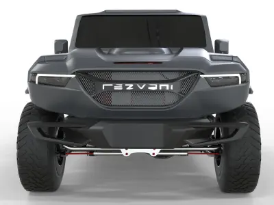 2020 Rezvani Tank X  3D model