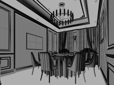 Restaurant 3D model