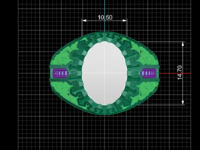NEO MAN RING MODEL34 3D print model