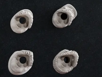 Jewelry Bead skull 3D print model