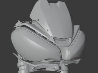 Windshield speed triple 1200 rs 3D print model