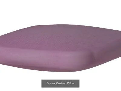 CUSHION FURNITURE MINIATURES PACK 3D Model Collection