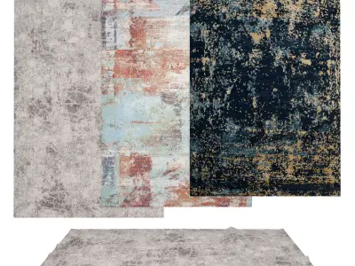 Rugs No 571 Low-poly 3D model