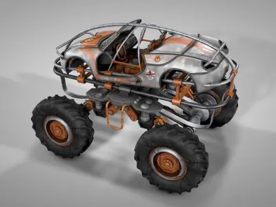 Monster Truck 2 3D model
