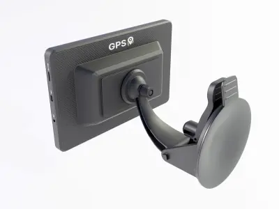 GPS Navigator Low-poly 3D model