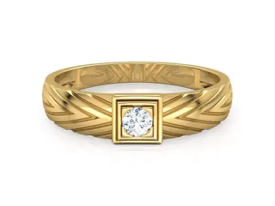 Josh Ring For Men 3D print model
