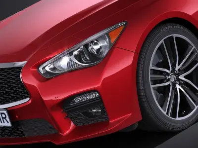 Infiniti Q50S 2017 3D model