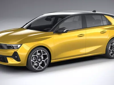 Vauxhall Astra 2022 3D model