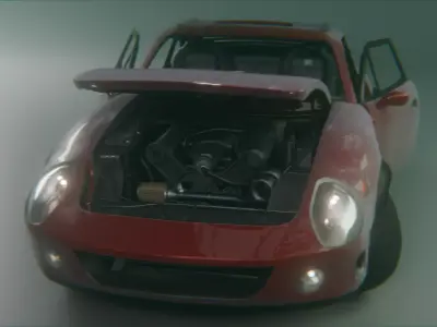 Miata italia body kit 3D model