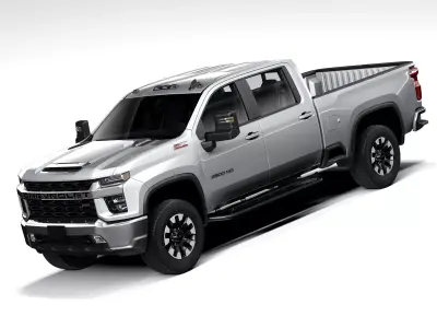 Chevrolet Silverado 2500HD Z71 2020 3D model