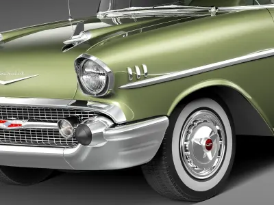 Chevrolet Nomad 1957 3D model