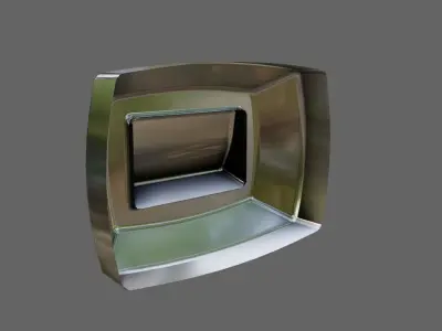 Toilet Flush Valve - Valvula de Descarga Low-poly 3D model