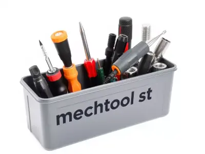 Comprehensive Mechanic Tool Set Model Pack Low-poly 3D model