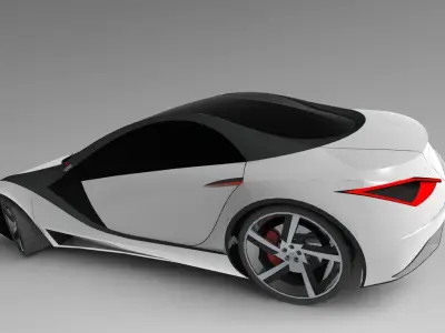 Mazda Concept 3D print model