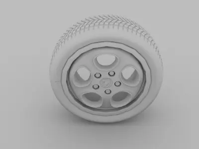 Porsche Wheel 3D model