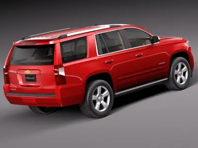 Chevrolet Tahoe 2015 3D model