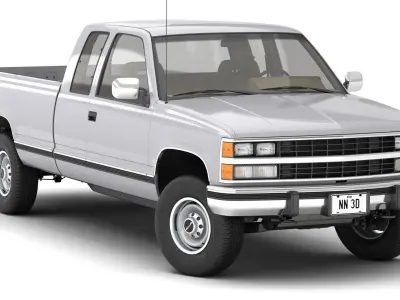 GENERIC PICKUP TRUCK 27 3D model