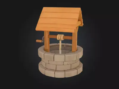 Wishing Well Model 3D model
