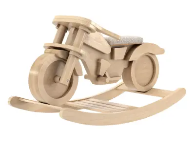 Leanne Ford Motorcycle Ride On 3D model