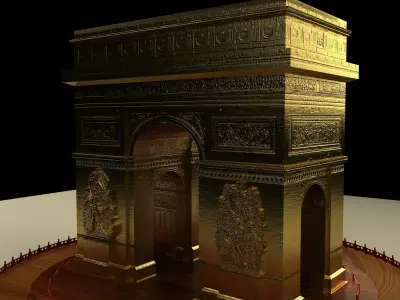 Arc de Triomphe  3D model