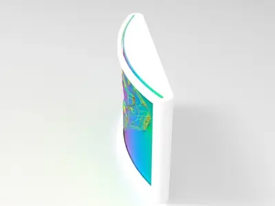 Koenigsegg-Regera-Lithophane-Lightbox 3D print model