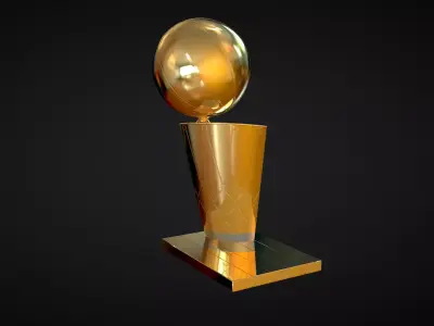 Larry OBrien NBA Championship Trophy 3D model