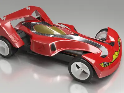 minicar 3dmax 3D model