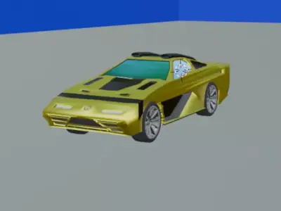 Mercedes Hypercar prototype 3D model