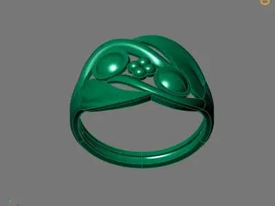 Women Plain Ring Ready STL 3DM Models Womens Rings 3D models 3D print model