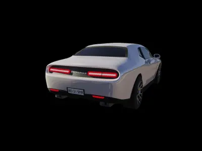 Dodge challenger 3D model