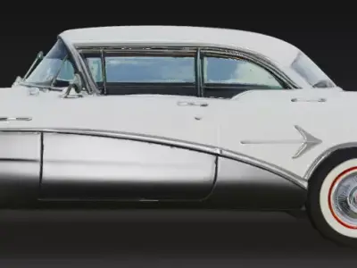 Buick Special 2 Door Sedan 1957 3D model 3D print model 3D print model