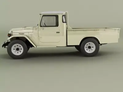 Toyota Land Cruiser FJ45 Pickup 3D model