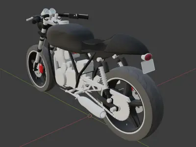 Classic Motorcycle Collection 3D model